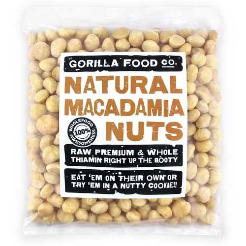 Gorilla food macadamia - food, co.