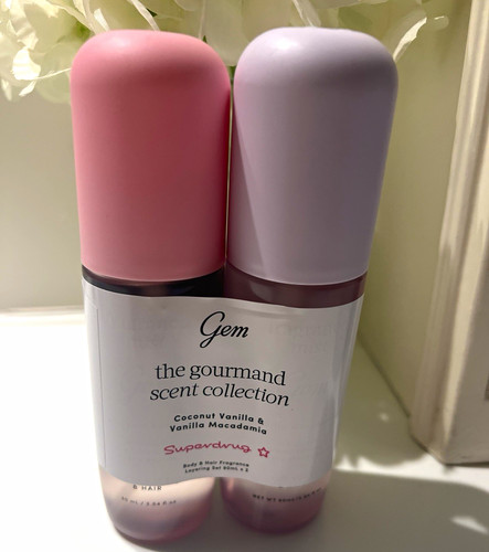 Gem body hair fragrance mist - gem,
