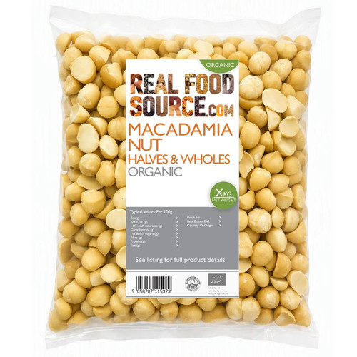 Macadamia nut halves wholes - nut,