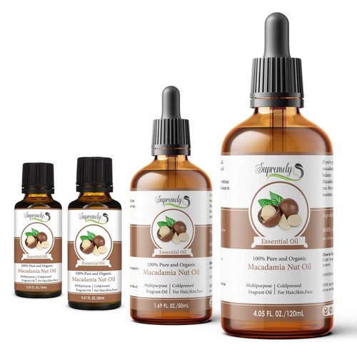 Macadamia nut essential oil - nut, oil|