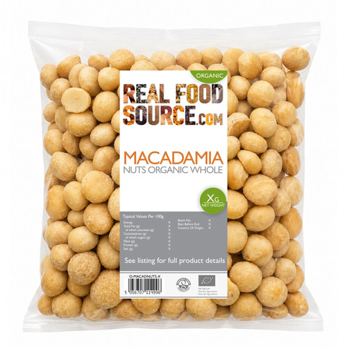 Macadamia nuts organic - macadamia, whole